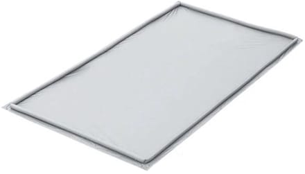 ProPlus Opblaasbaar Grondzeil - 2,50 x 4,50 m - Waterdicht PVC - Opblaasbare Rand - Grijs