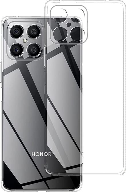 Hoesje voor Honor X8 backcover Shockproof siliconen Transparant