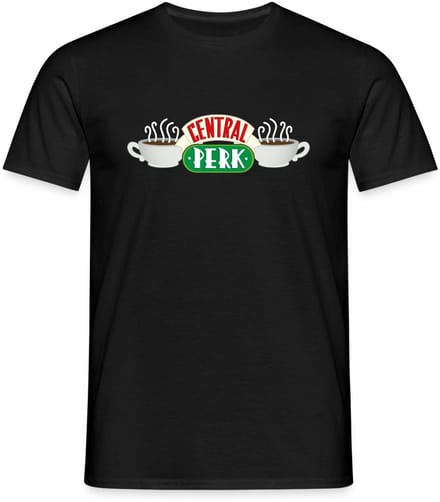 Friends Central Perk Logo T-Shirt Heren