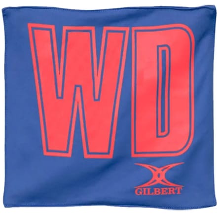 Gilbert Netball Patch Pro Bibs - One Size - Royal / Rood