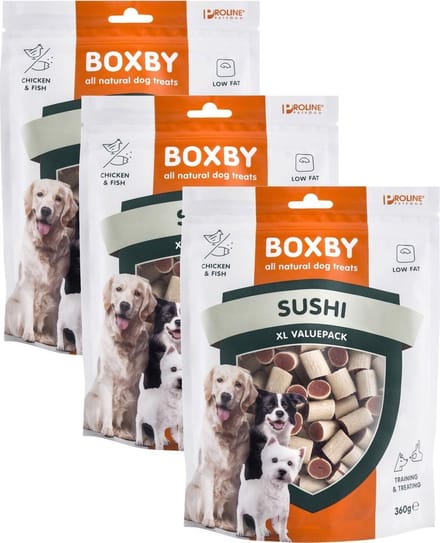 Proline Boxby Original - Hondensnacks - 3 x 360 g Valuepack