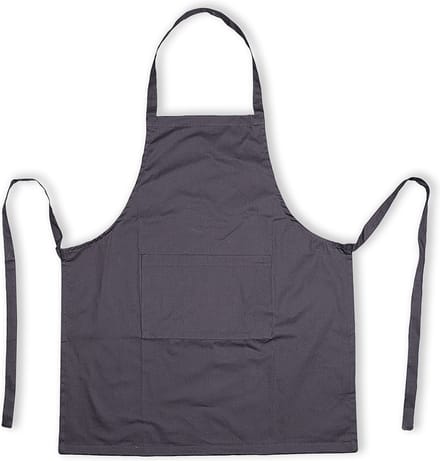 Masterpro Smart Kookschort - 100% Katoen - 75x80cm- Katoen-Soepel-Antraciet