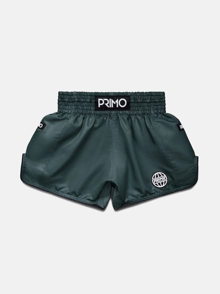 Primo Muay Thai Shorts - Alta Series - Forest Green S