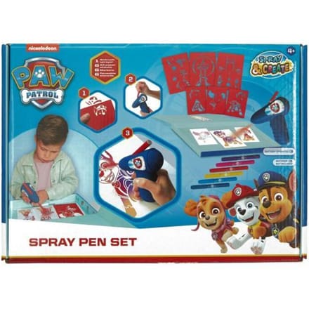 Paw Patrol Spray Pen Set Battery Operated Knutselen