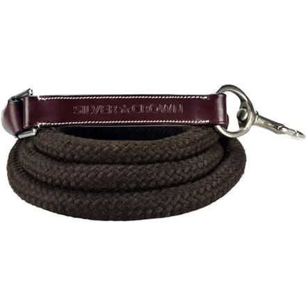 Touw en Leren koord Silver Crown