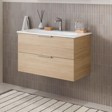 Steinkamp Living 2.0 / GROHE Essence washbasin 80 cm with vanity unit 77 cm STGGR02277WT-226