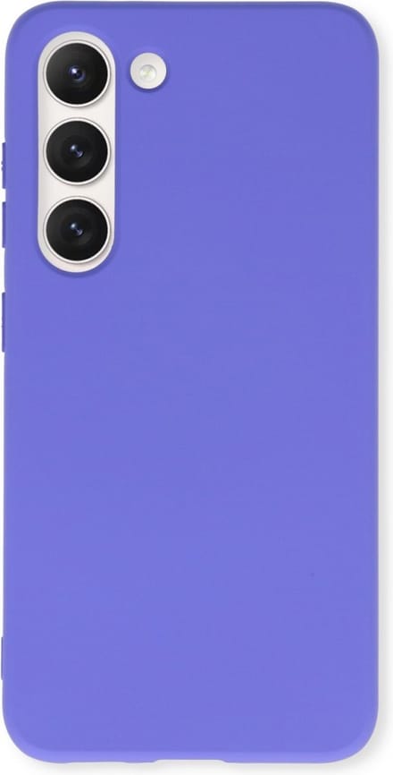 Hoge Kwaliteit Extra Stevig Siliconen Back Cover - Geschikt voor Samsung Galaxy S23 - Paars