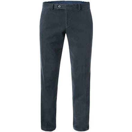 Hiltl Broek Trento Twill Cotton Stretch Night Blue / male