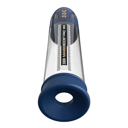 Pipedream - Pump Worx Max Boost Pro Flow - Blauw/Transparant
