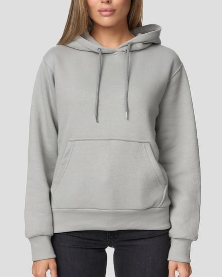 Smith & Solo Hoodie Dames - Sweatshirt Dames Met Capuchon - Katoen - Grijs S