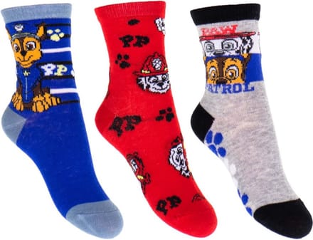 Paw Patrol Sokken 3 paar - maat 27/30