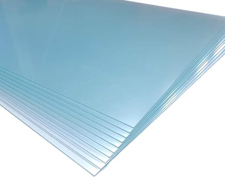 Acrylaat glasplaat 1 mm dik 70x100 cm transparant kunststof glas
