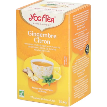 Yogi Tea® Ginger Lemon 17 Instant thee