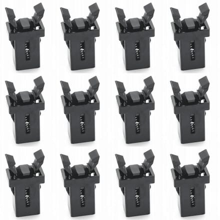 12stuks - Prullenbakslot Reparatie - Snapper Sluiting - Prullenbak Lock - Vergrendeling - Snapsluiting Touch Latch