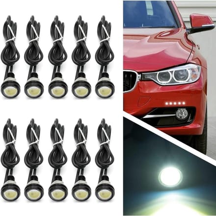 Krachtige LED Lamp - Eagle Eyes Lichten - Extra Verlichting - Waterdicht Corrosiebestendig - 34mm Lengte - Wit