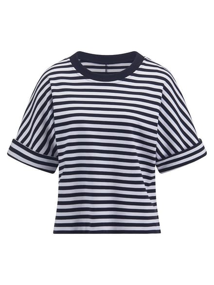 Shirt ronde hals Van Efixelle blauw