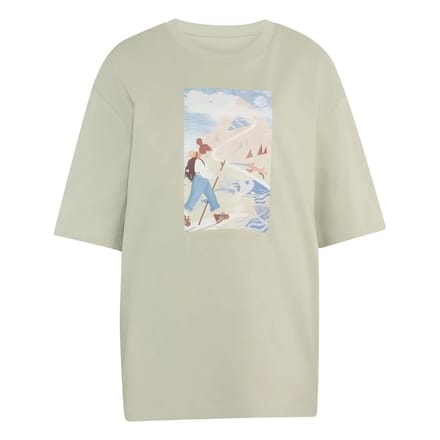 Adidas Terrex Terrex Secret Paths Ahead Graphic T-Shirt - Dames - Groen