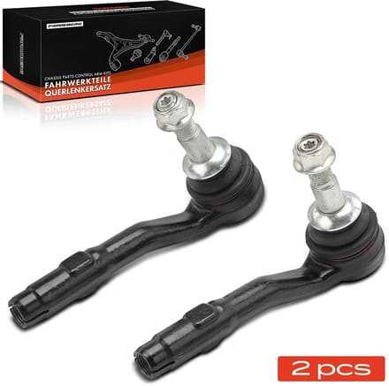 Frankberg 2x Spoorstaafkop Vooras L/R buiten voor Alpina B7 E65 BMW