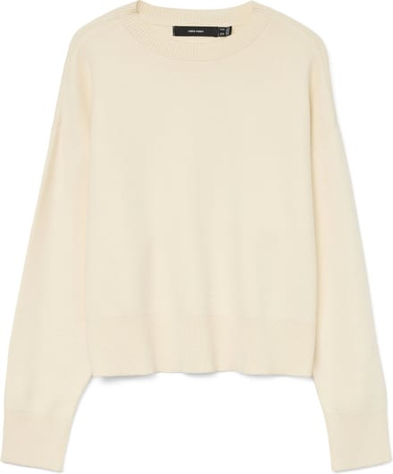 VERO MODA - VMGOLD ART LS O-NECK PULLOVER - Dames - Gebreide truien