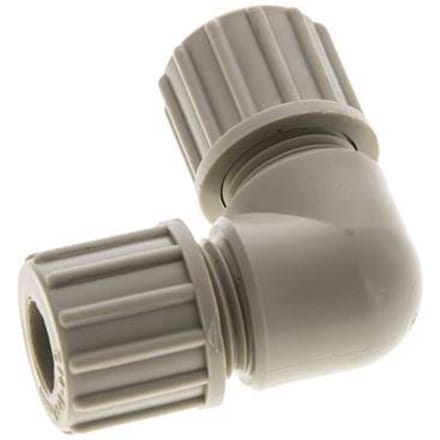 10x8mm Pp L-Vorm Knelfitting 10bar