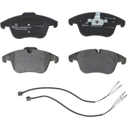 Remblokset DELPHI LP2165, voor