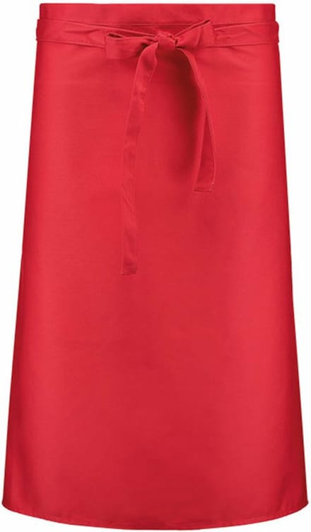 Schort Kort - Sloof - Rood - 71 x 96 cm (LxB)