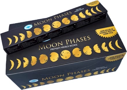 Green Tree Moon Phases Incense 15 grams - 3 pakjes - Maanfasen wierook