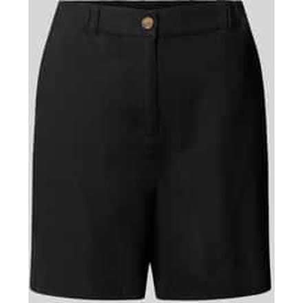 regular fit bermuda's van mix van linnen en viscose model 'Ina'