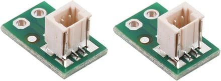 Breakoutboard voor JST SH connector 2 pin male top entry set van 2 Pololu 4810