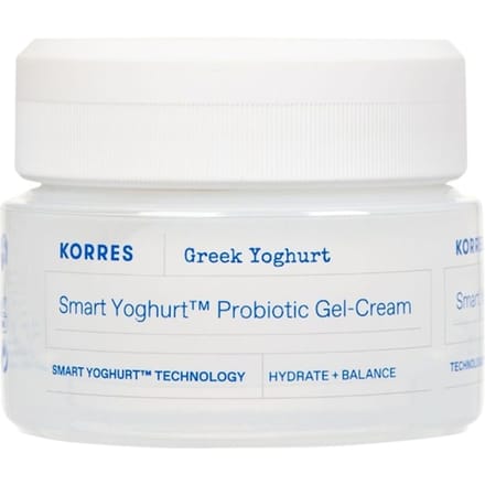 Korres Greek Yoghurt Probiotische gelcrème Vochtinbrengende crème Dames 40 ml