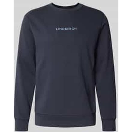Sweatshirt met ronde hals en logoprint