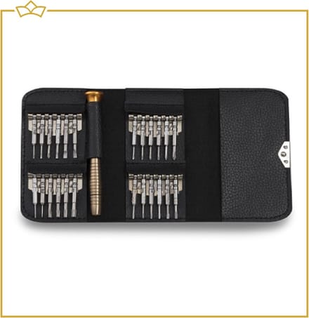ATTREZZO® Schroevendraaier precisie set - 25 delig - Doe het zelf set inclusief etui