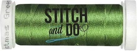Kerstgroen Linnen Garen Stitch & Do