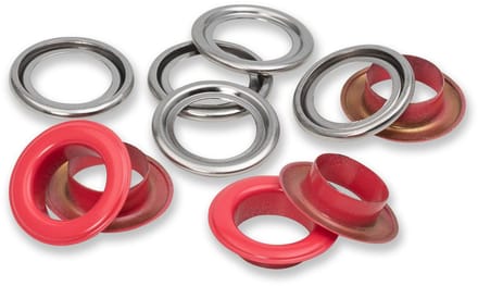 Ringen met schijven 14mm rood 15st - Prym