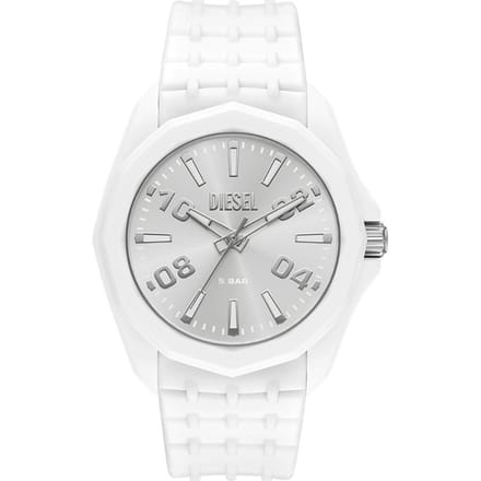 Diesel Stinger 3-Hand Mannen Horloge 44 mm - Wit