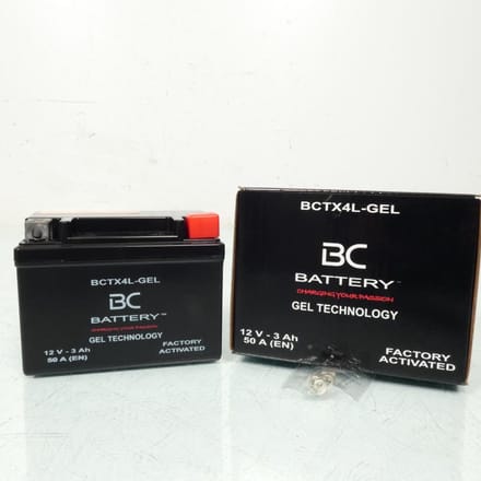 Batterie SLA BC Battery pour Scooter Daelim 50 Sj A E-Five 2003 à 2010 YTX4L / 12V 3Ah Neuf