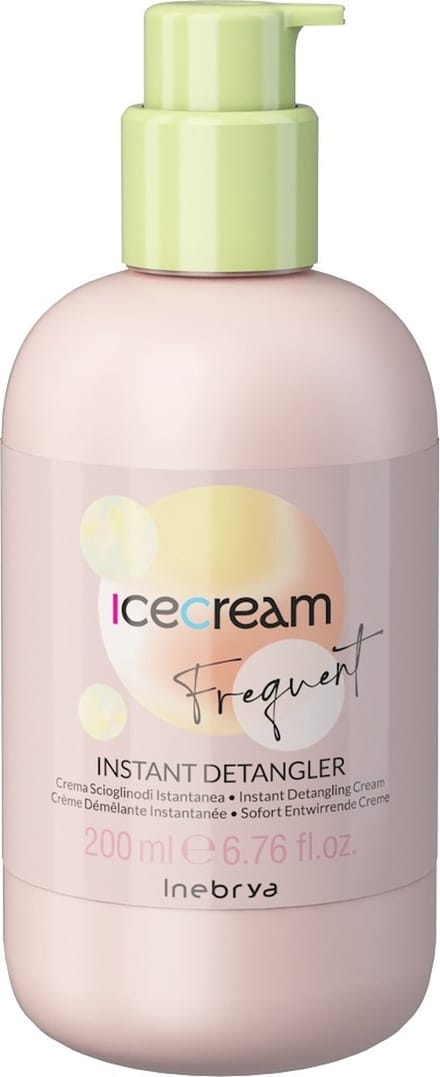 Inebrya, Ice Cream Frequent, Haar Leave-In Conditioner, Ontklittend, 200 ml