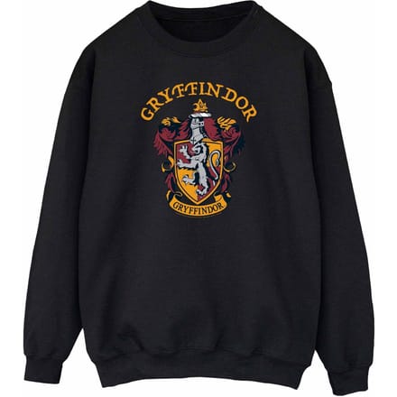 Harry Potter Dames/Dames Gryffindor Sweatshirt (Zwart)