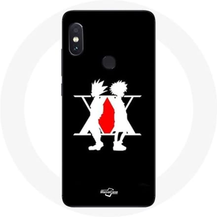Coque - Hunter x Hunter - Xiaomi Redmi Note 5 AI - Manga Logo - Souple - Noir noir