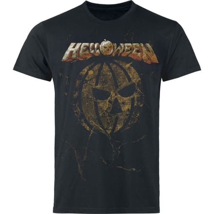 Helloween T-shirt - Shadow Pumpkin - S tot 3XL - voor Mannen - zwart