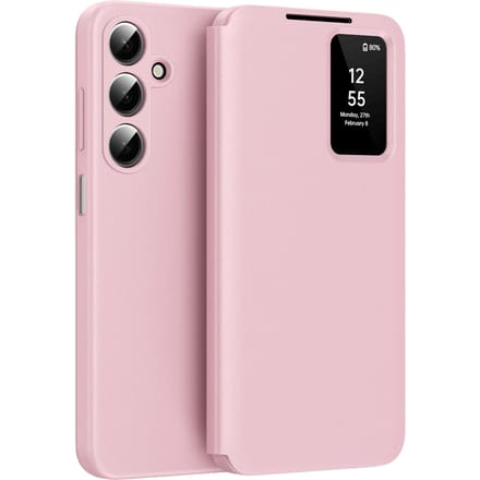 CaseBody Samsung Galaxy A17 Smart Cover Roze