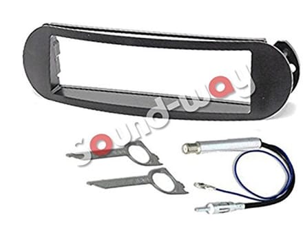2 DIN Radio Paneelframe voor Auto's met Antenneadapter en Demontagesleutels