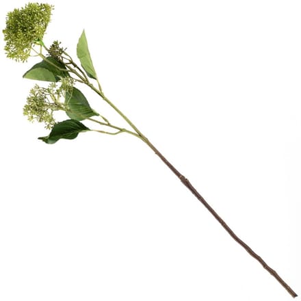 Kunstbloem sneeuwbal 65cm groen