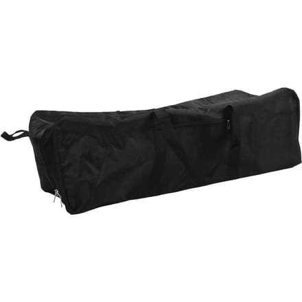 100L Camping Tenttas Grote Capaciteit Oxford Doek Waterdichte Coating Draagbaar met Rits Tentopslag black