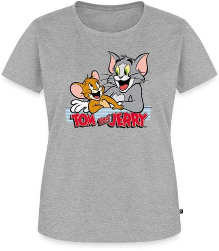 Tom En Jerry Vrienden Premium T Shirt Dames