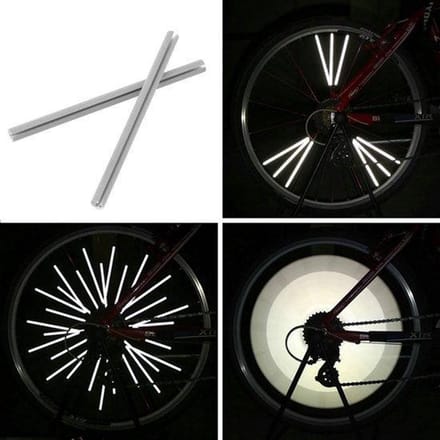 KELERINO. Fiets reflector - Reflector - Spaakreflectoren - 36 Stuks