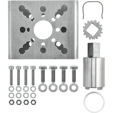 Adapterkit F07/F10 (incl. schroeven F07) Vierkant 45° offset SW 11