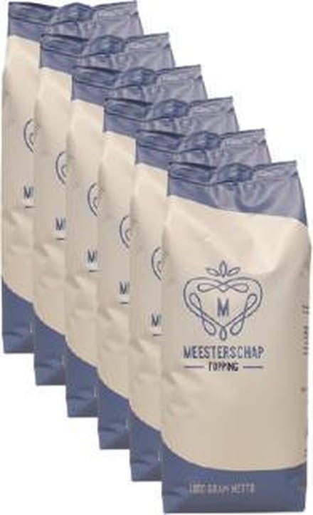 Meesterschap Cappuccino Topping - 6 x 1 kg