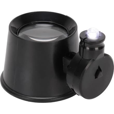 Loupe LED portable 10X pour réparation de montres et bijoux