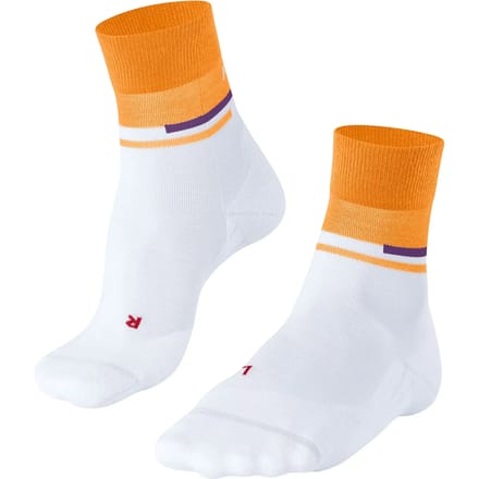FALKE RU Compression Stabilizing compressie lyocell functioneel materiaal hardloopsokken dames wit - maat 35-36